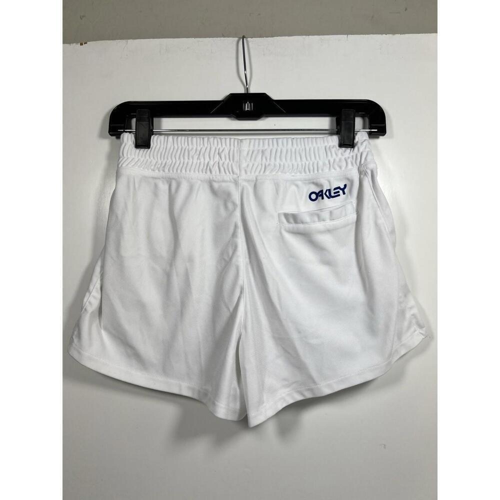 RARE - Vintage Oakley White Shorts Sz Small Coaching Athletic Y2K Running